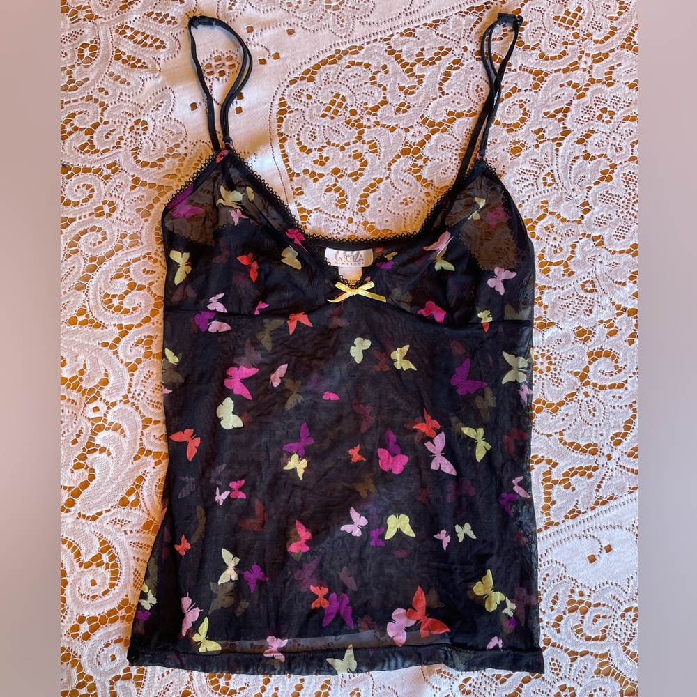 La Senza butterfly lingerie top